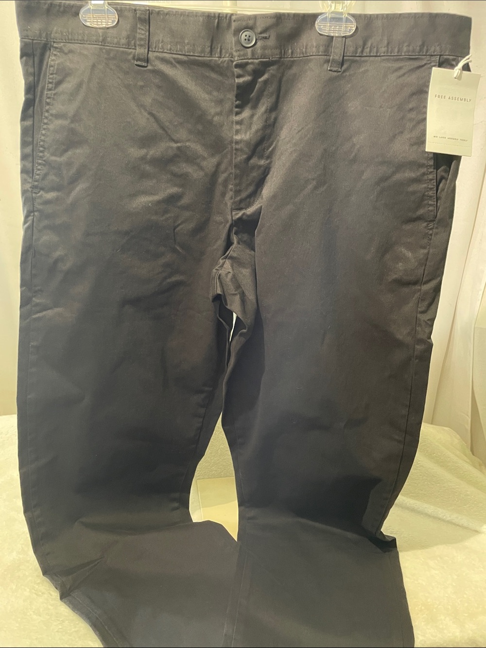 New Men's Black Chino Pants by Free Assembly